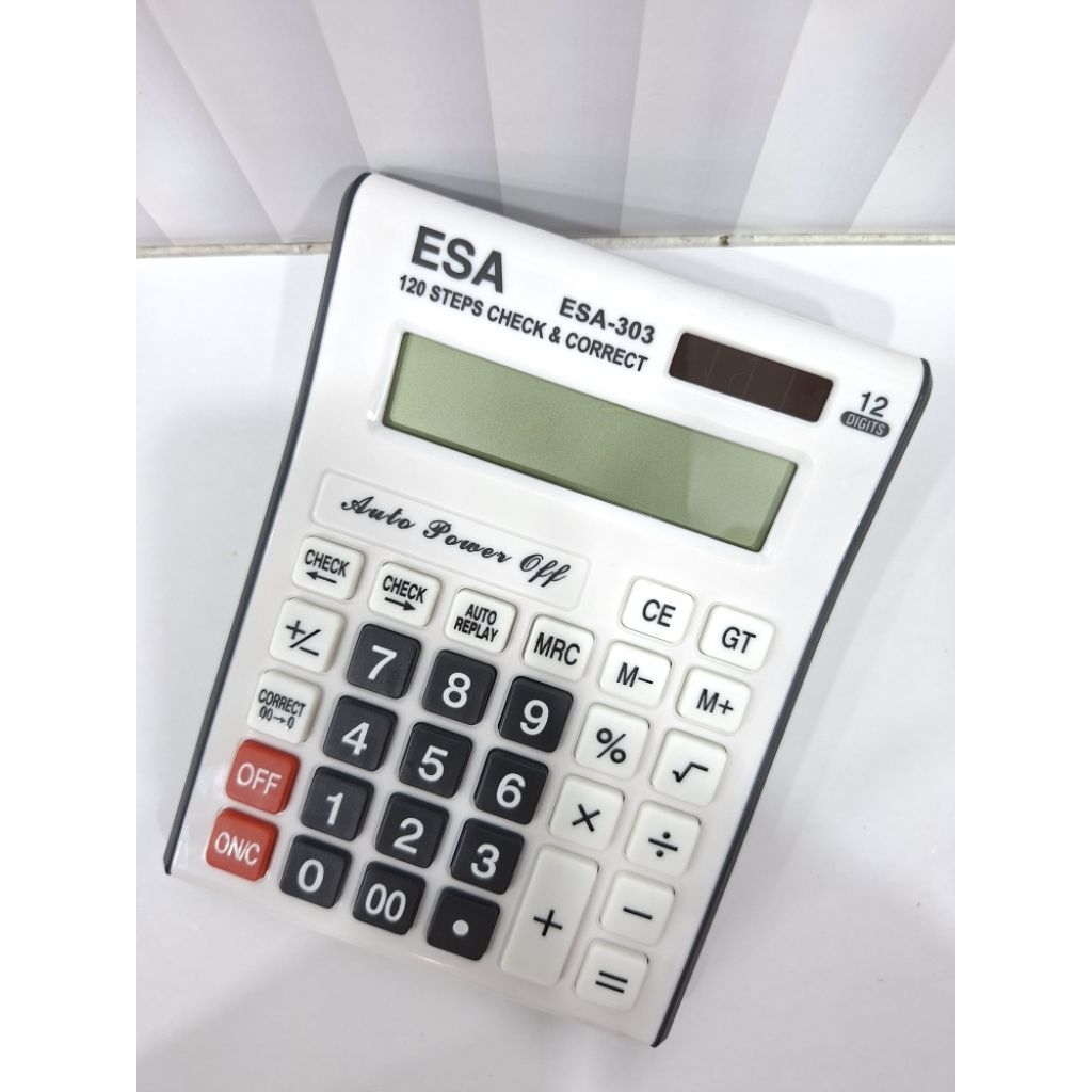 

Kalkulator Calculator ESA-303 12 Digit