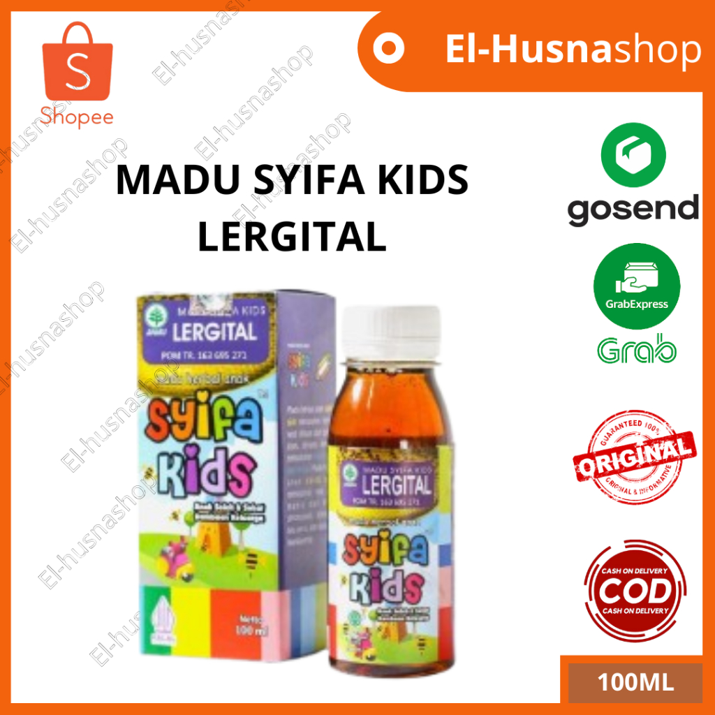 

Madu Syifa Kids Lergital Madu Anak Meredakan Alergi Dan Gatal 100ml Asli Original