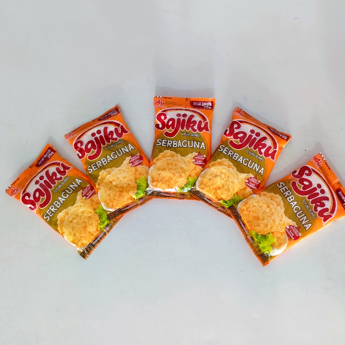 

Sajiku Tepung Bumbu Serbaguna Harga per Sachet 75gr Tepung Bumbu Halal