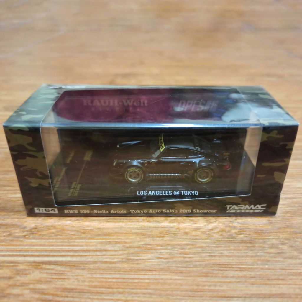 Diecast Tarmac 1/64 Porsche RWB 930 Stella Artois Tokyo Auto Salon 2018 TAS Showcar Limited Edition