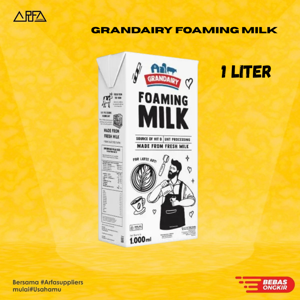 

Grandairy Foaming Milk 1 liter