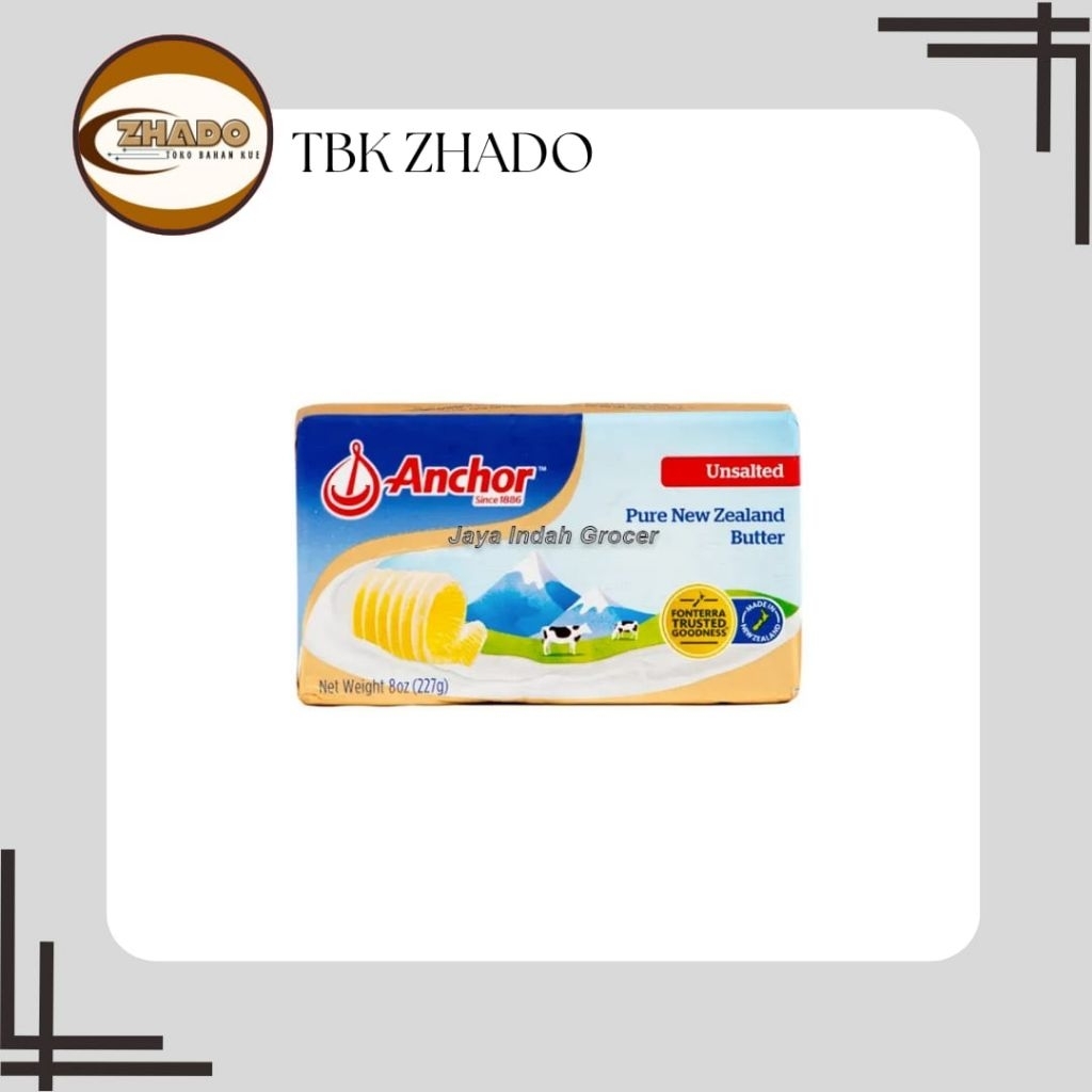 

Anchor Butter Unsalted 200 Gr