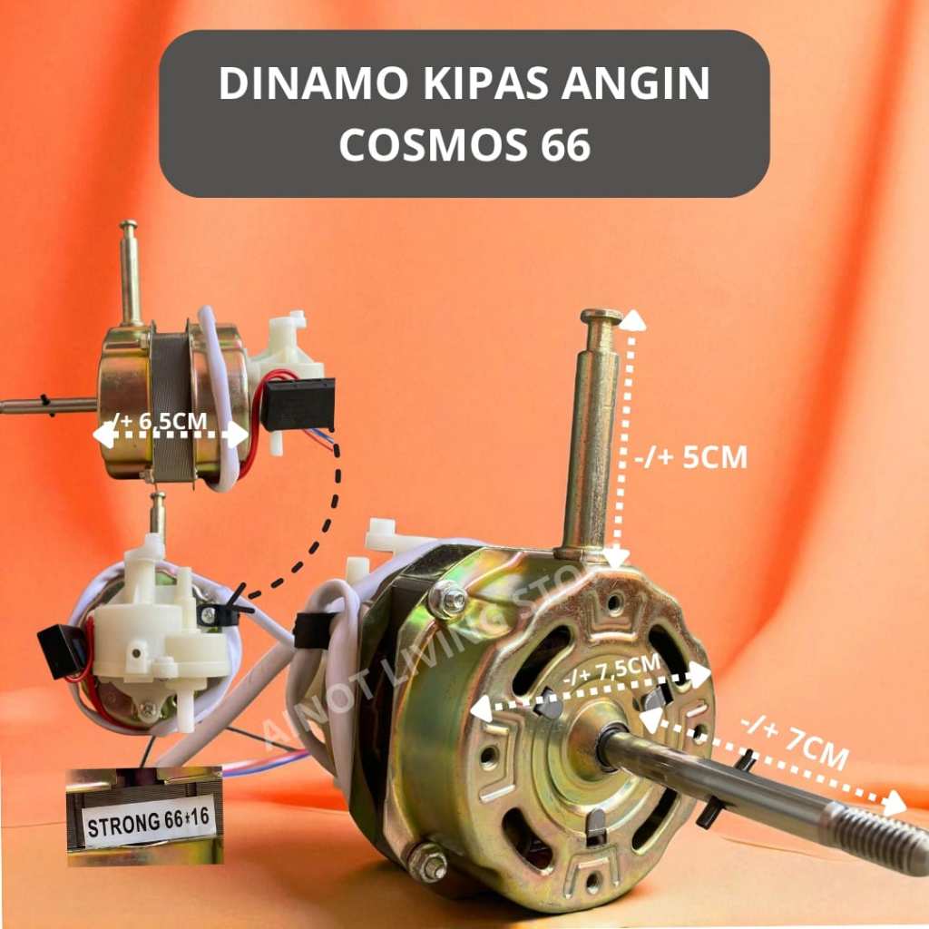 [ALS] Dinamo Kipas Angin Cosmos - Dinamo Motor Kipas Angin Cosmos - Dinamo Kipas Angin Cosmos Type 6