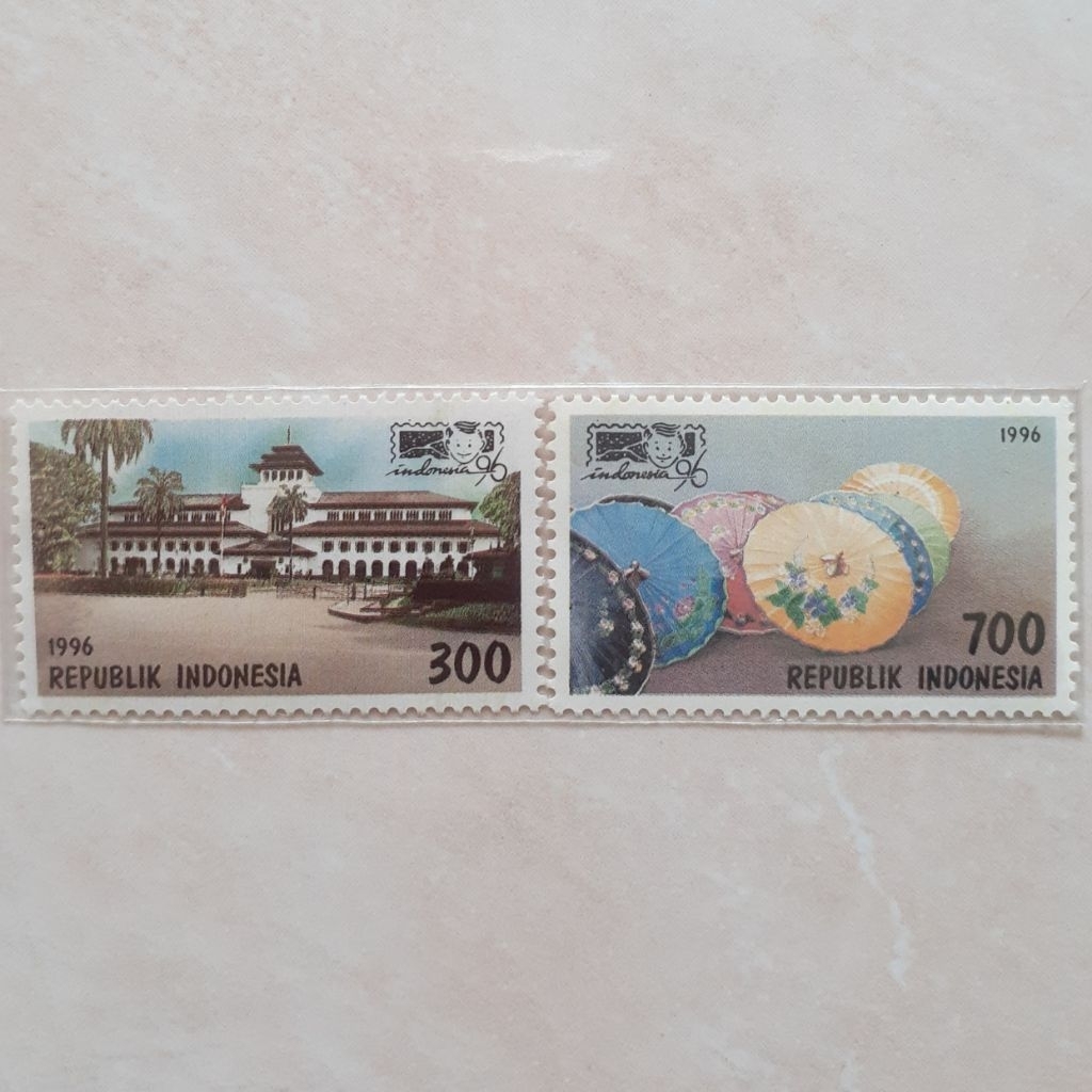 

Perangko Indonesia Indonesia'96 Tahun 1996 set lengkap 2pcs