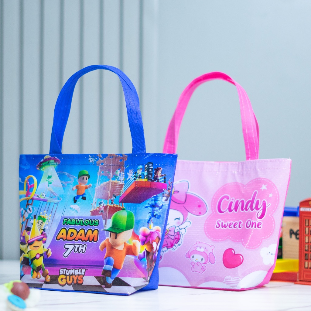 

PROMO Tas Ulang Tahun / Tas Ultah TERLARIS / Tas Souvenir / Desain Gratis