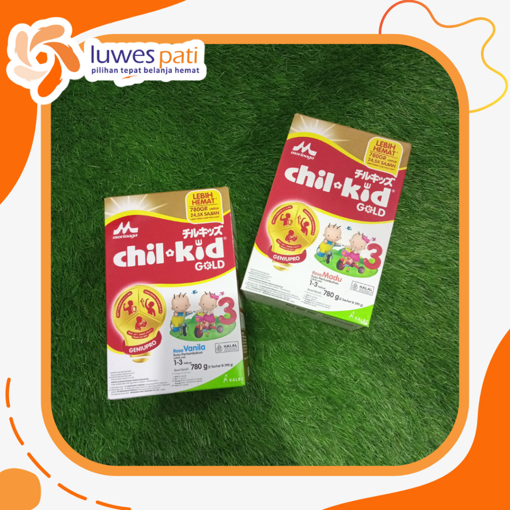 

Chil Kid Gold 780g Susu Anak 1-3 Tahun