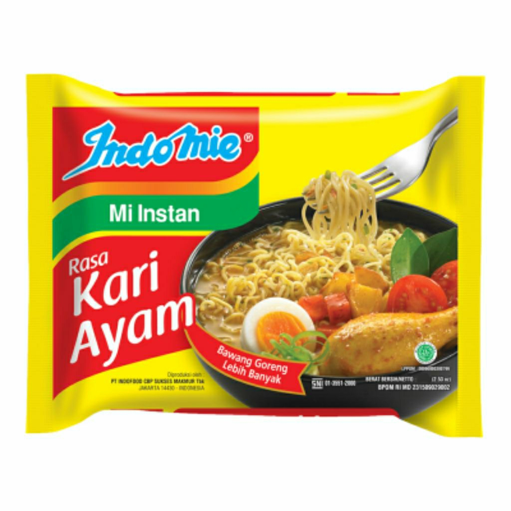 

Mie Indomie kari ayam 1pcs ( bisa beli perdus ) by pasar Tasik online