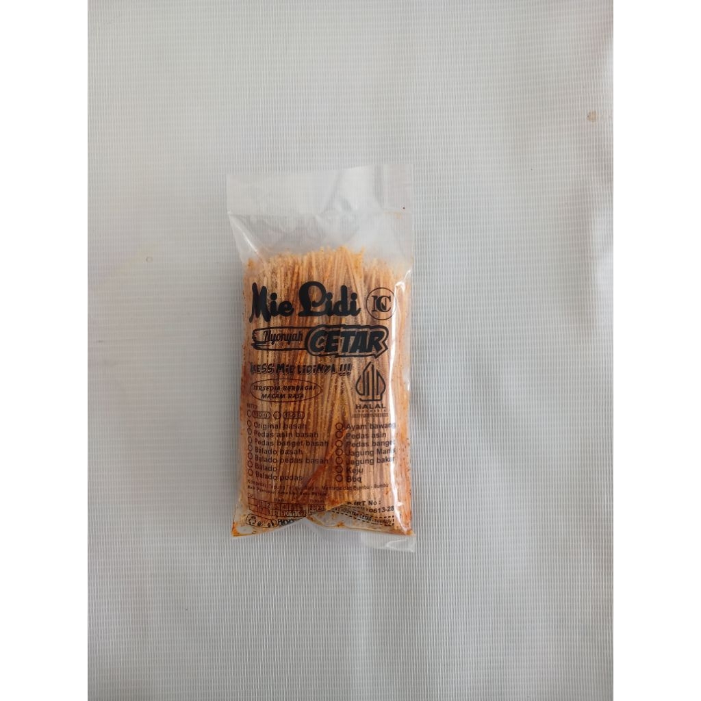 

Mi Lidi Nyonyah Cetar Pedas Asin Bumbu Basah Balado Bumbu Basah