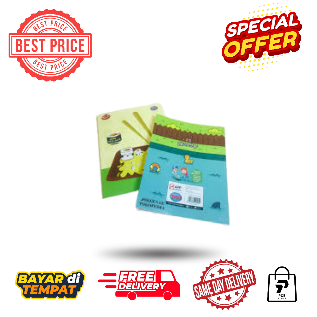 

Buku Tulis Sinar Dunia SIDU 38 & 58 Lembar –Buku Sekolah Murid SD SMP SMA Kertas Tebal, Tidak Tembus