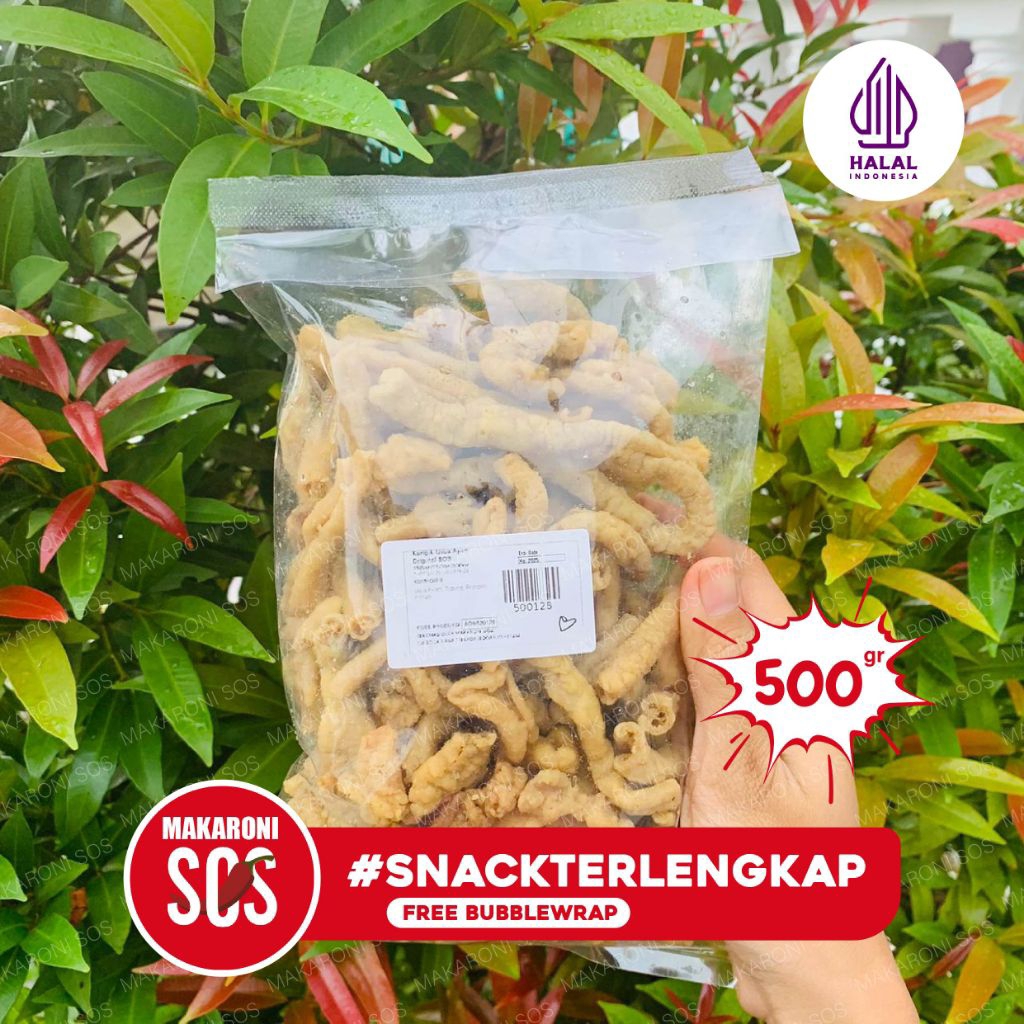

terlaris kripik usus original 500 gram