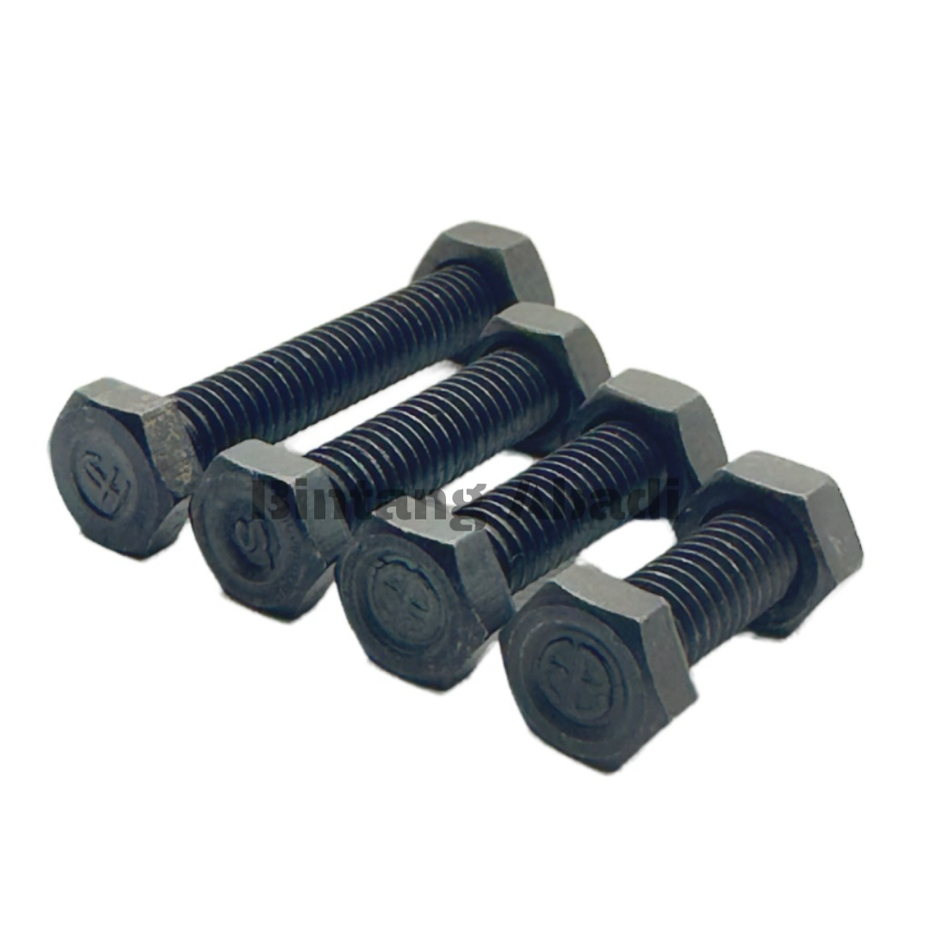 Baut Mur NC/UNC 7/16 inch Kunci 16 / Baut Hitam NC 7/16" / Baut Mur Hitam 7/16" Drat Kasar