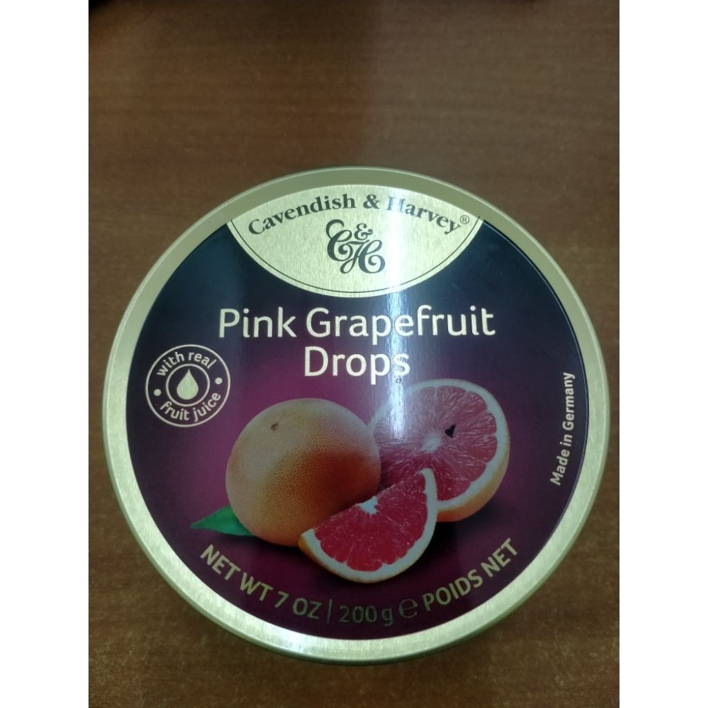

Cavendish Pink Grapefruity Drops