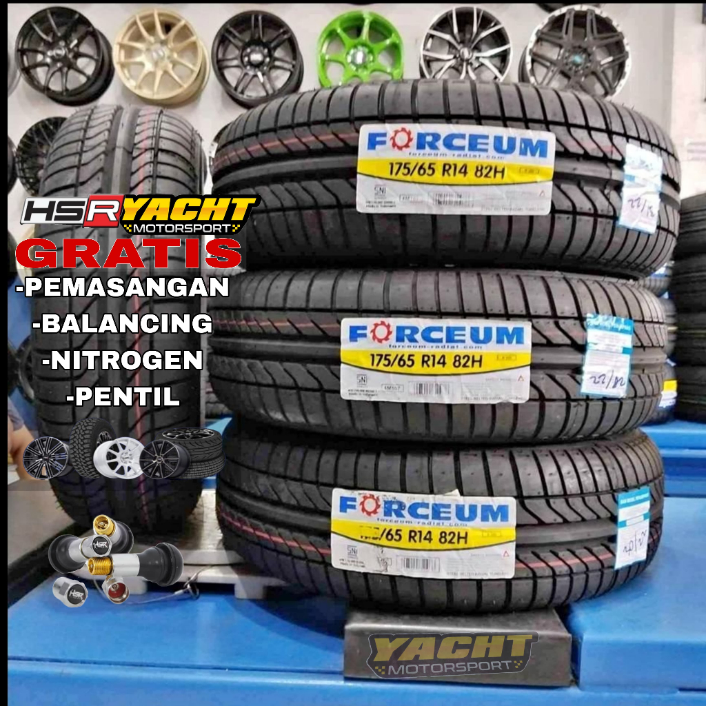 Ban Standart Agya Calya Sigra Ukuran 175 65 Ring 14 Merek Forceum