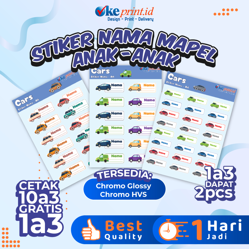 

Stike Label Anak Sekolah | Stiker Label Custom Nama | Stiker Nama Lucu CODE F (Tanpa Po)