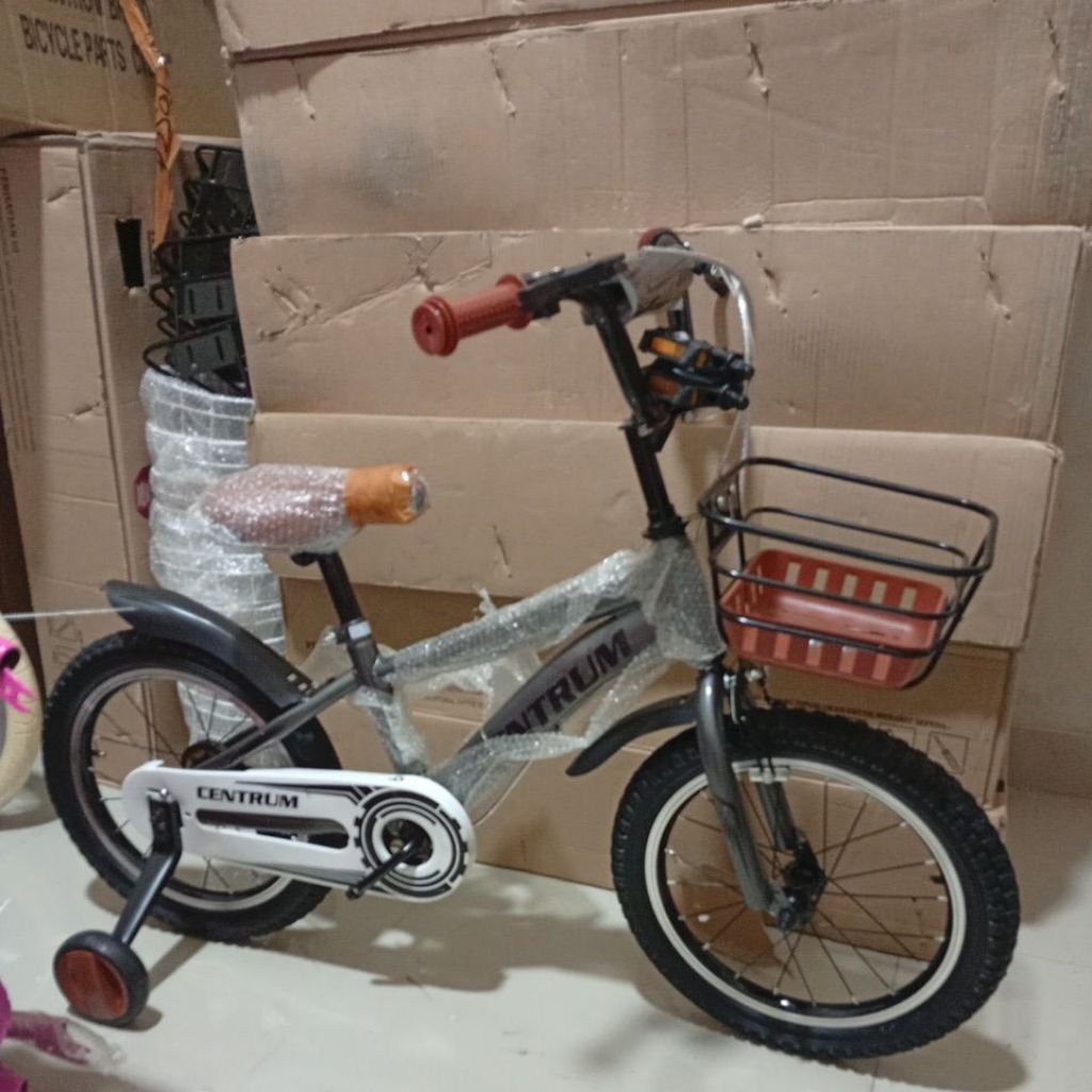 Sepeda anak cewek cowok centrum umur 2.5 tahun  sampai 7 tahun
