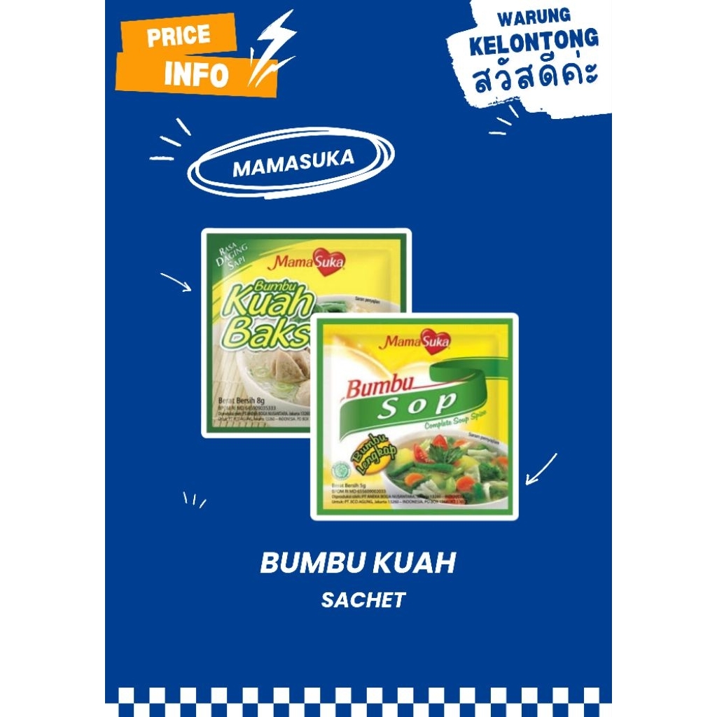 

PROMO 5PCS MAMASUKA BUMBU KUAH SOP KUAH BAKSO