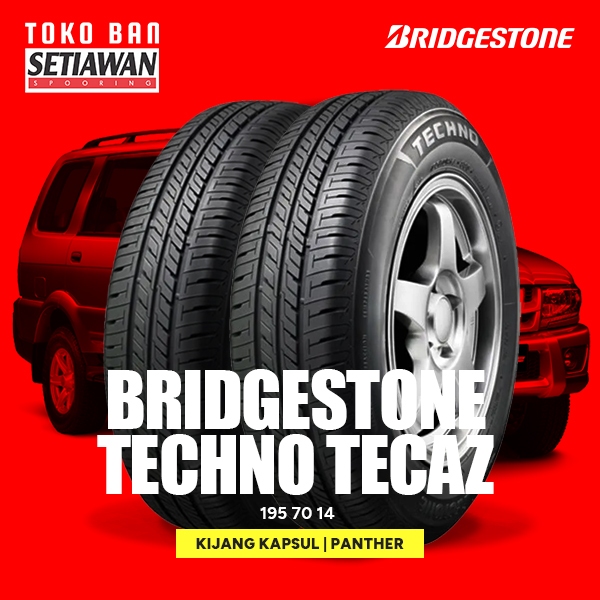 Ban Mobil Kijang Kapsul / Panther 195/70 R14 Bridgestone Techno Tecaz