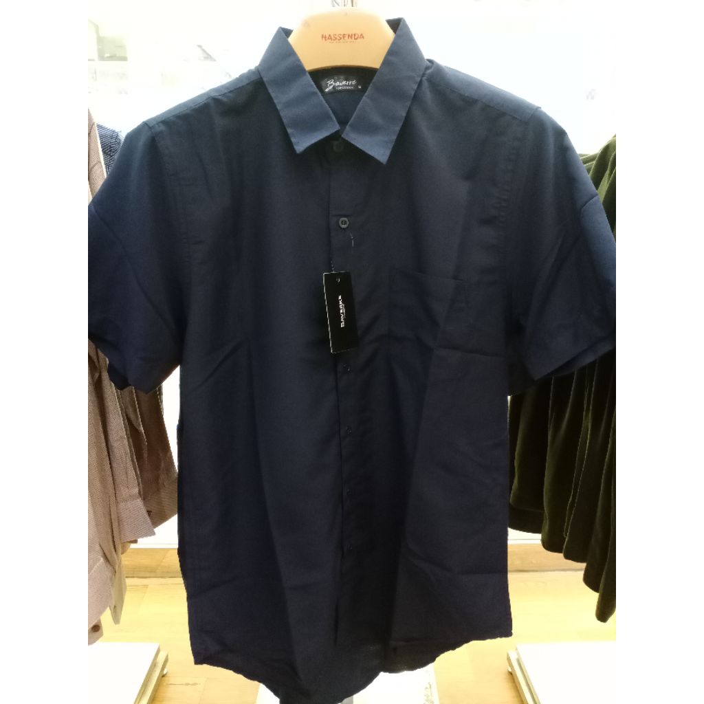 Kemeja Baverre Navy