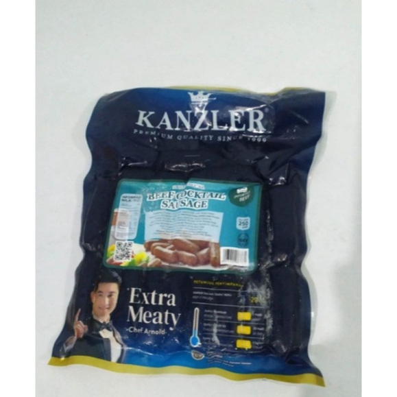 

Sosis Garlic Frankfurter Kanzler 500Gr