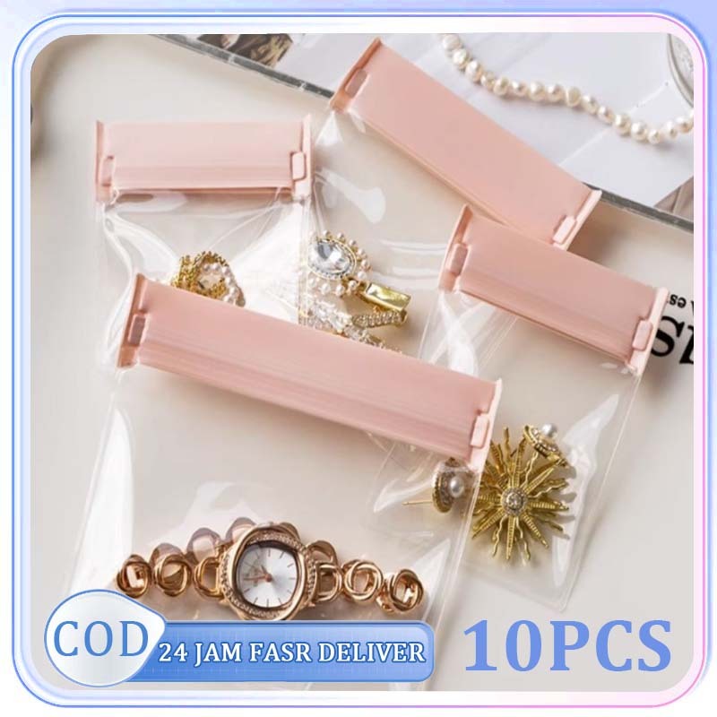 

10pcs Tas Penyimpanan Perhiasan Tas Emas Perhiasan Tas Perhiasan Pvc Anti Air & Anti Oksidasi