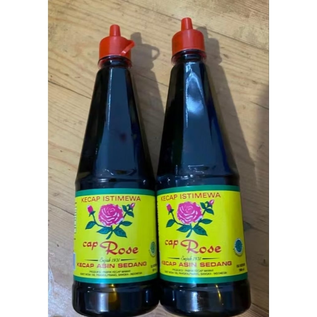 

Kecap Asin Cap Mawar Asli Bangka 300 ML