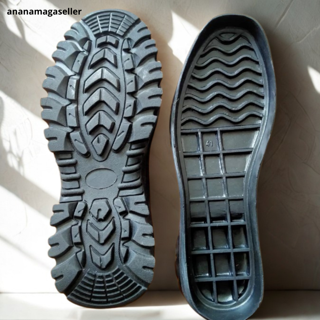 Outsole sepatu safety pdl hiking chettah king / Outsole karet / Alas sepatu / Sol sepatu