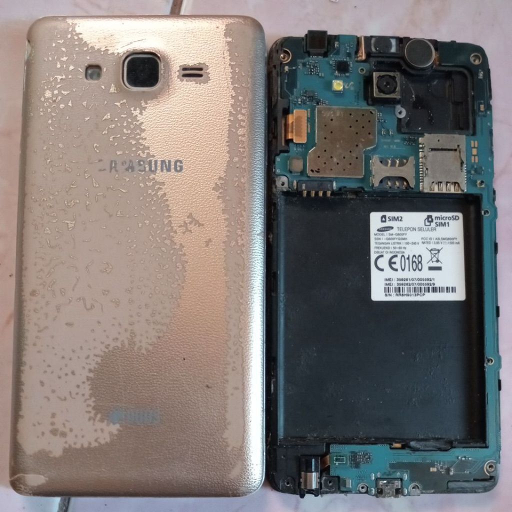 mesin samsung ON7/G600fy.mati unit