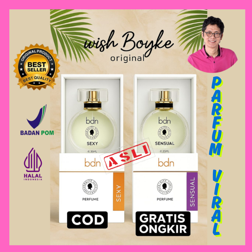 BDN parfum - parfum Dr. boyke -parfum viral pasutri