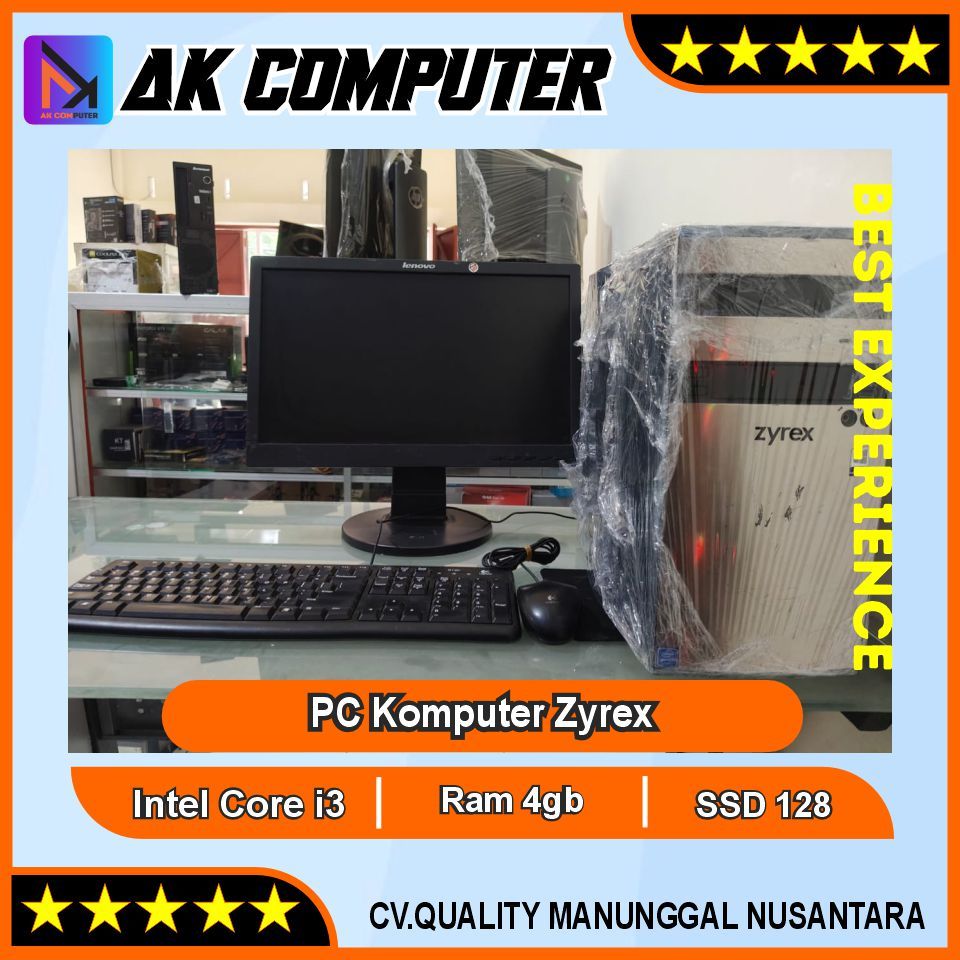PC Komputer Zyrex Core i3