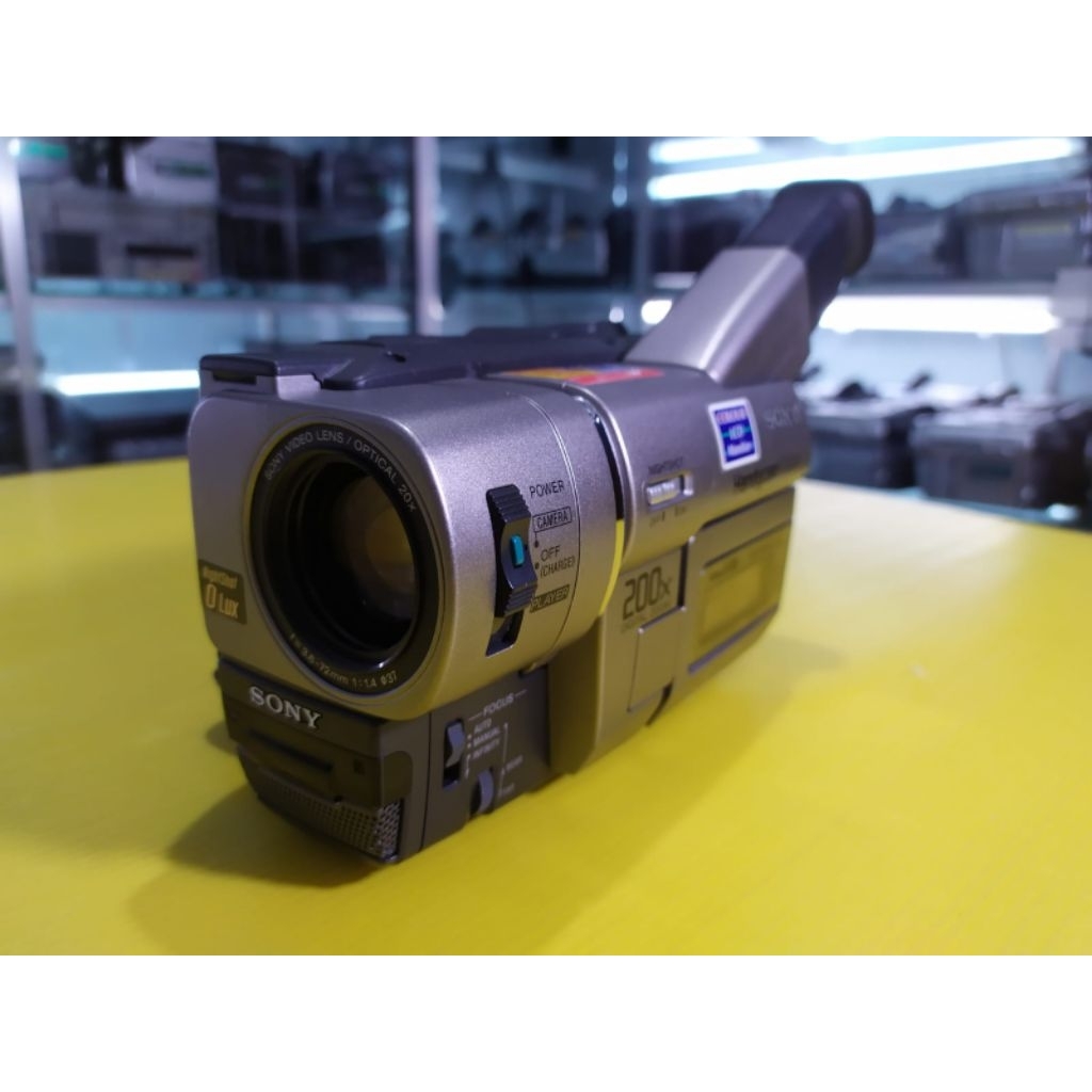 NEW OLD STOCK NIGTSHOT HIJAU HANDYCAM SONY TRV47E BIKIN KONTEN2 HOROR NUANSA JADUL