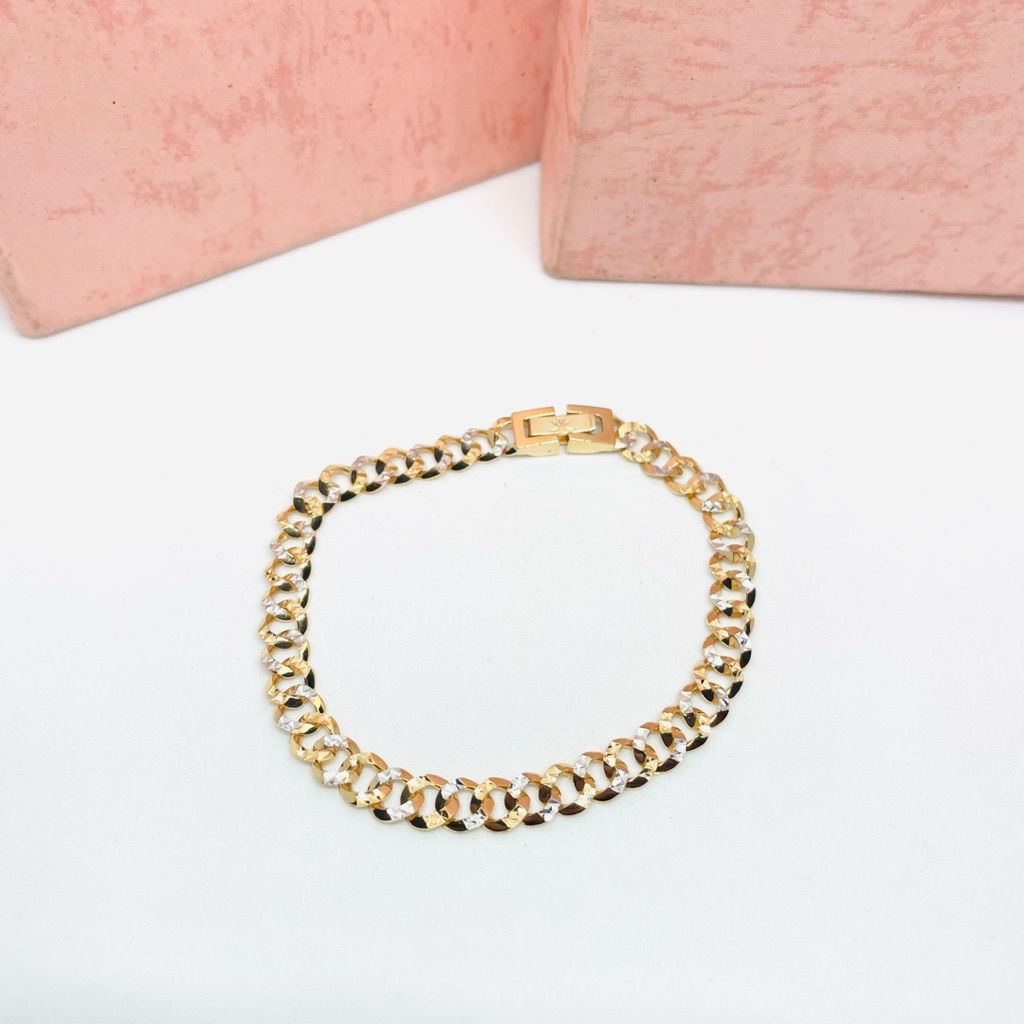 Gelang Rantai Emas Asli kadar 300/6k