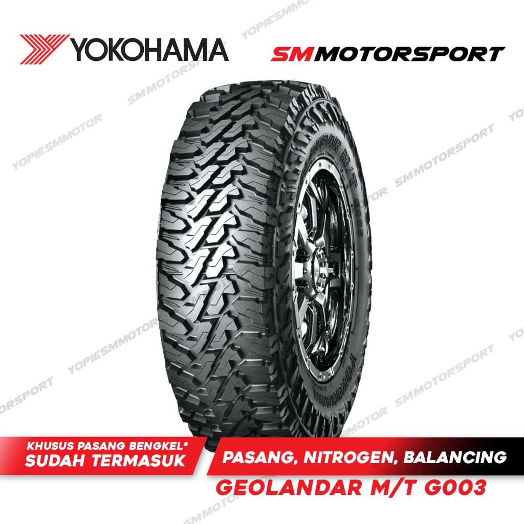 Yokohama Geolandar M/T G003 LT215 75 r15 100/97Q Ban Mobil