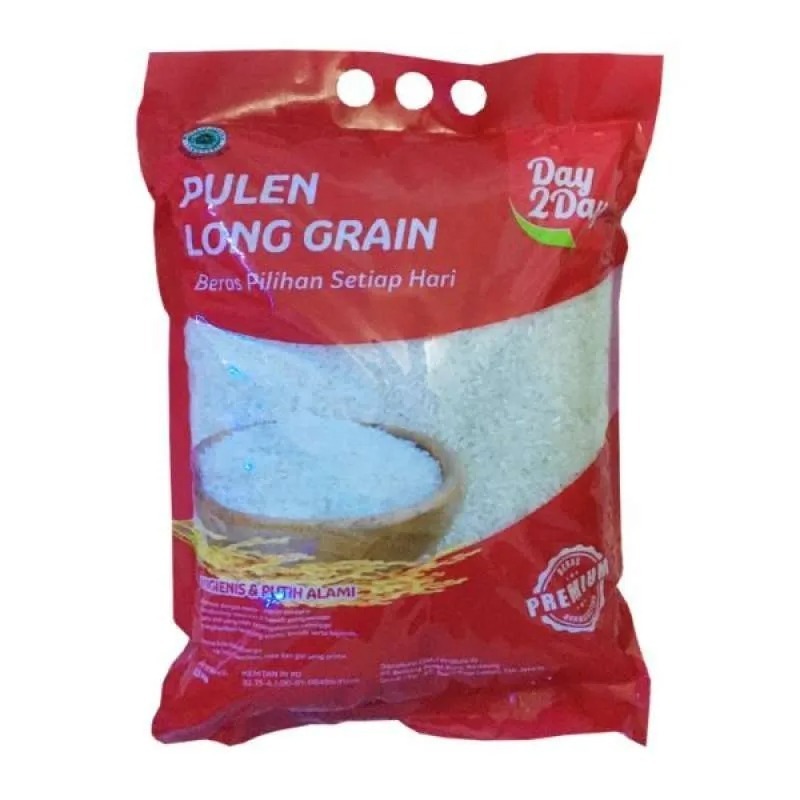 

[oddsolshop] pekanbaru/Day 2 Day Beras Pulen 5 kg / Pulen Long Grain / Premium