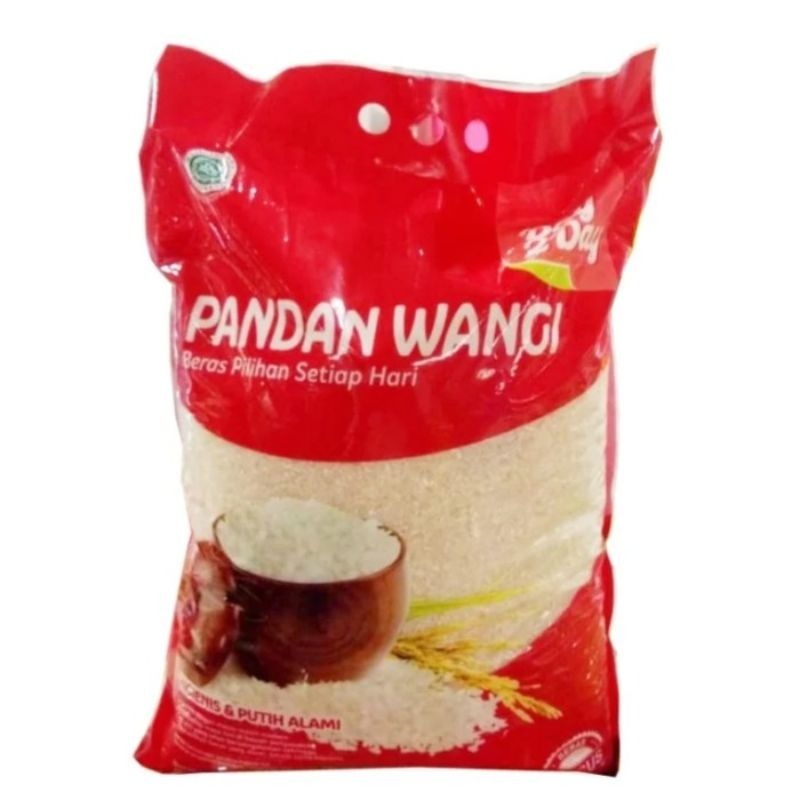

[oddsolshop] pekanbaru/Day 2 Day Beras 5KG Pandan Wangi Nasi Putih 5000GR
