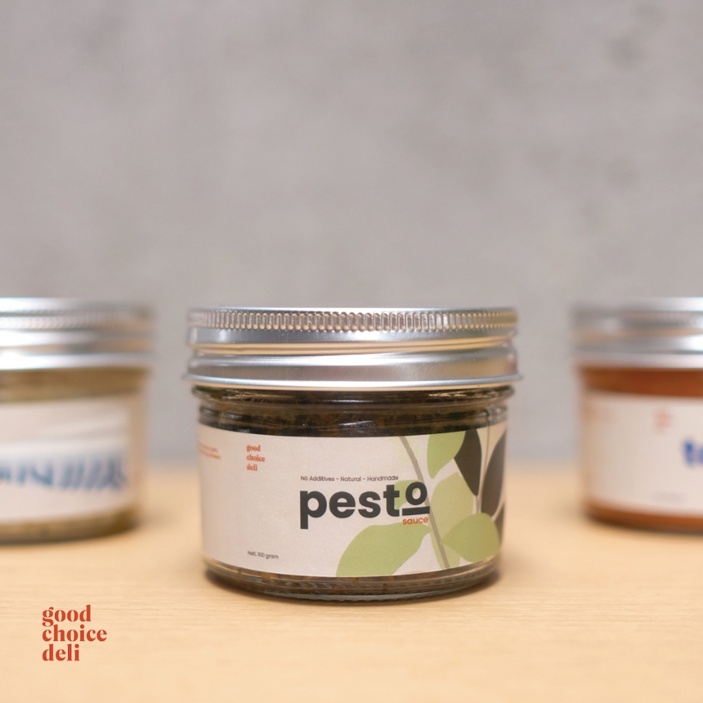 

Basil Pesto Sauce 100gr | Bumbu Masak Pasta Saus Basil Pesto - Good Choice Deli