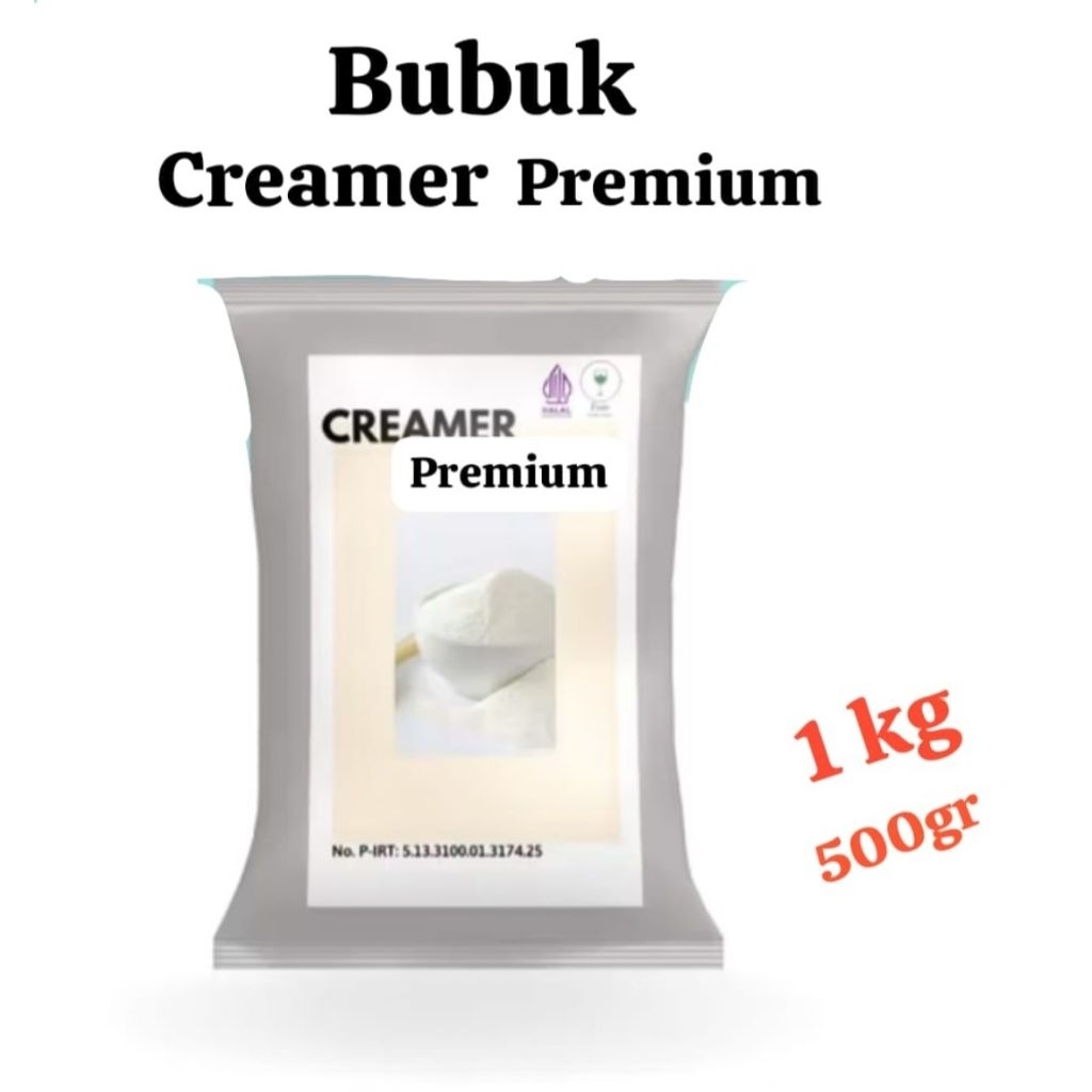 

CREAMER BUBUK 1KG / KRIMER BUBUK / CREAMER NON DIARY / CREAMEAR PREMIUM