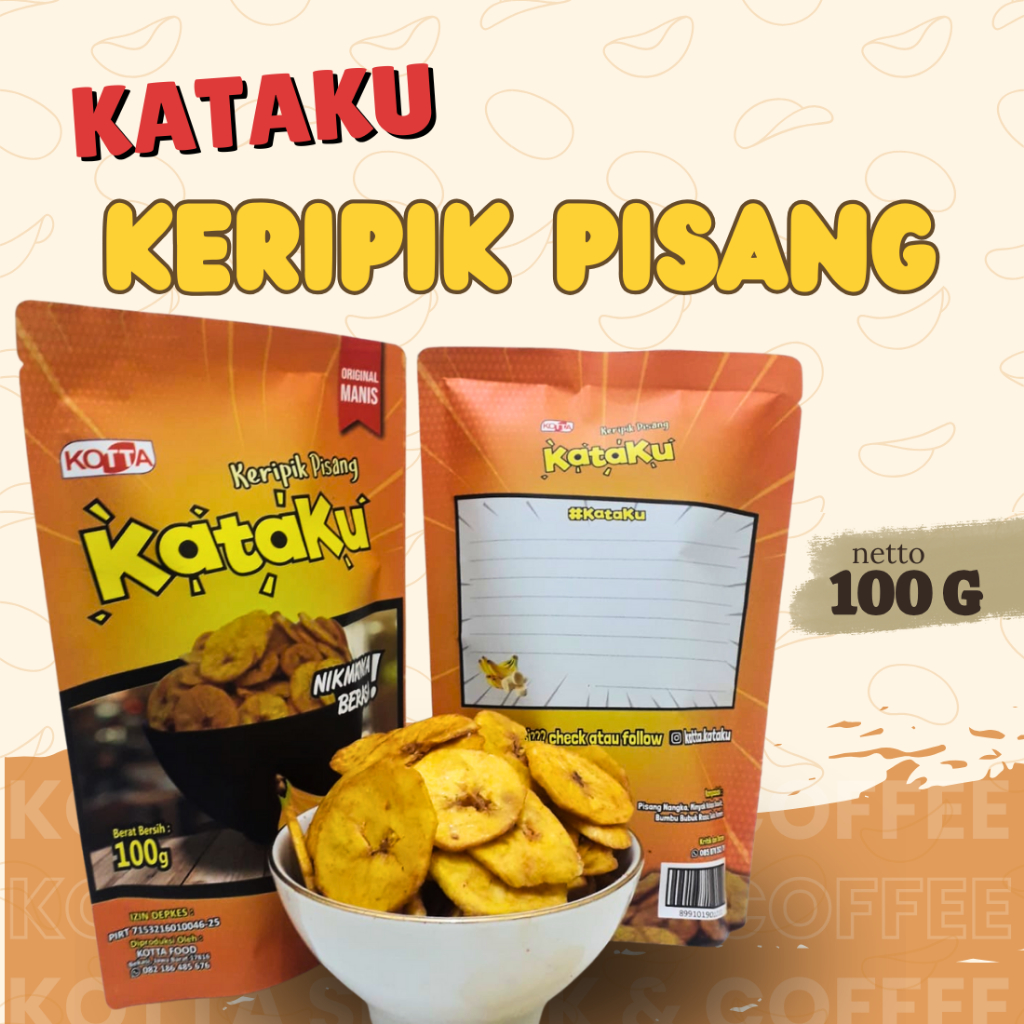 

Keripik Pisang Koin Manis 100gram