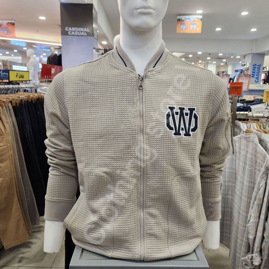 WATCHOUT JEANS ORIGINAL jacket pria lengan panjang khaki JJ300340004 live XL