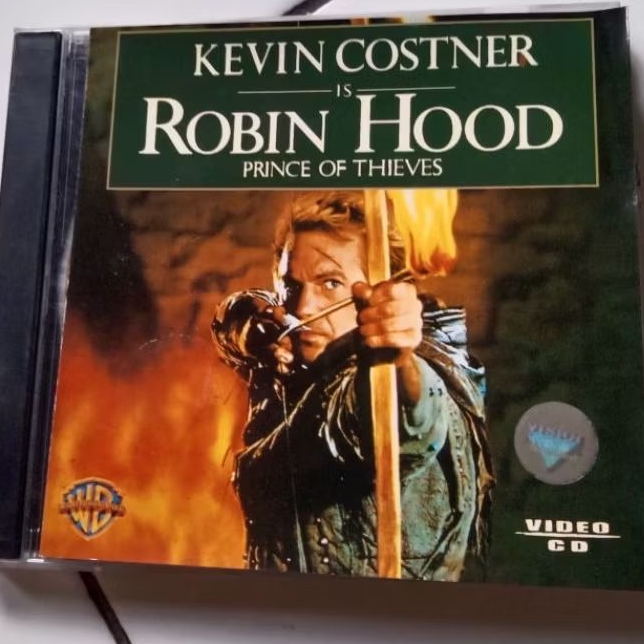 VCD Original Robin Hood - Prince of Thieves Feat Kevin Costner