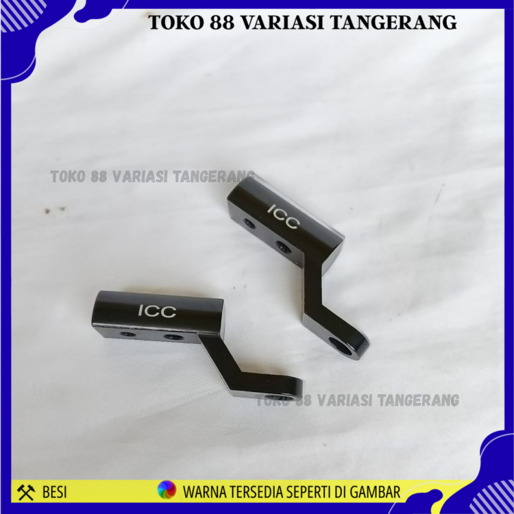 BREKET SPION DUDUKAN LAMPU TEMBAK SOROT LED UNTUK SEMUA MOTOR