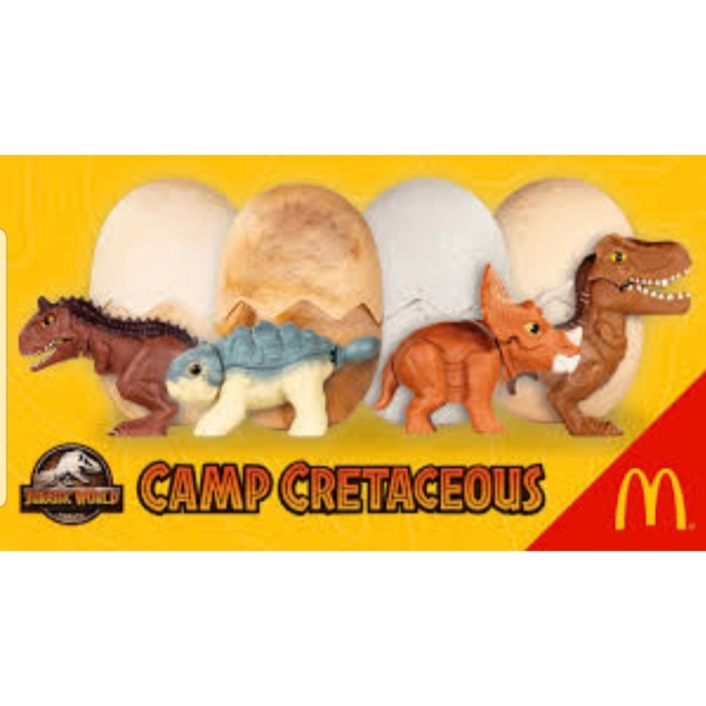 Mainan Happy Meal McD Jurassic World