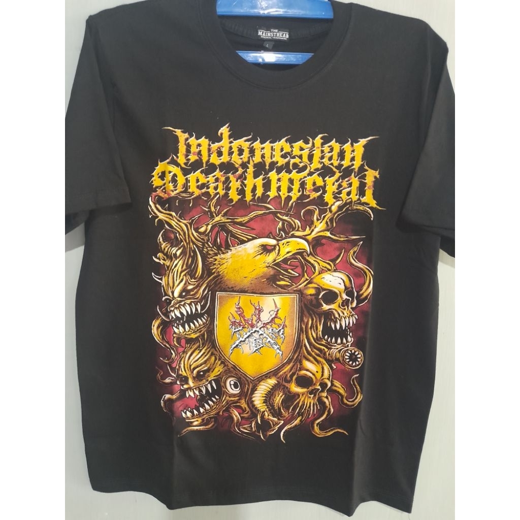 kaos musik indonesian death metal