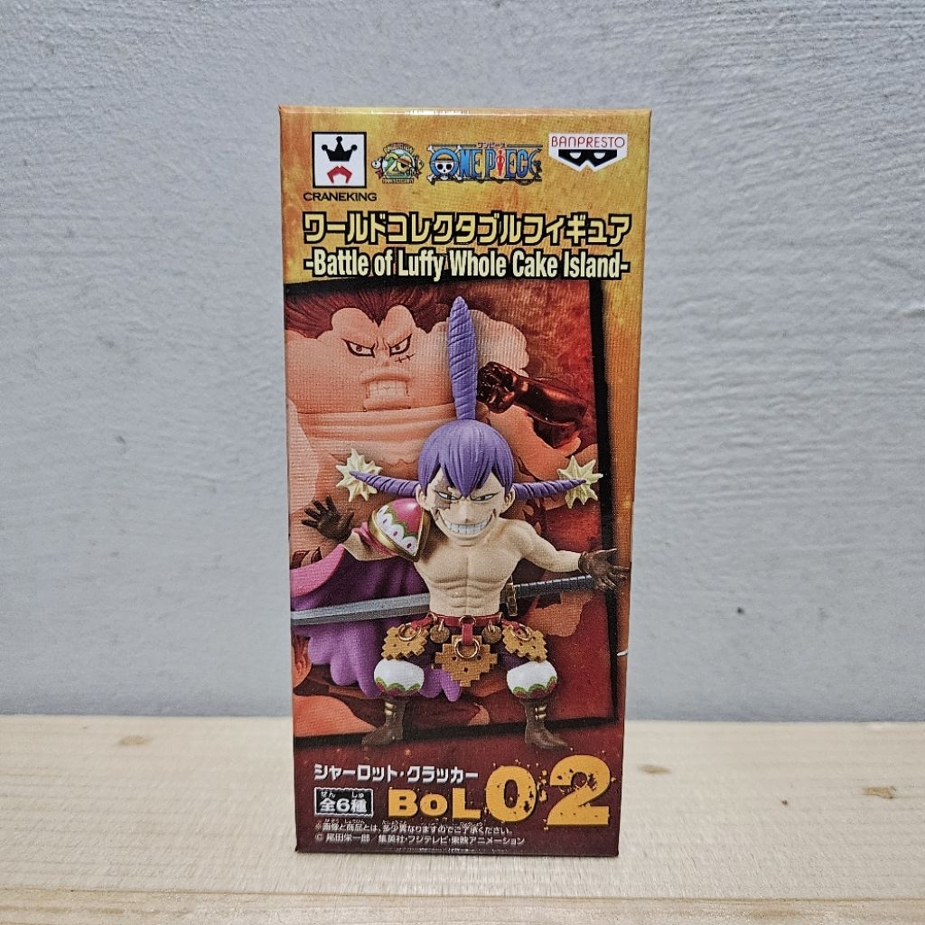 WCF One Piece Charlotte Cracker Battle of Luffy BOL02 Original Asver MIB