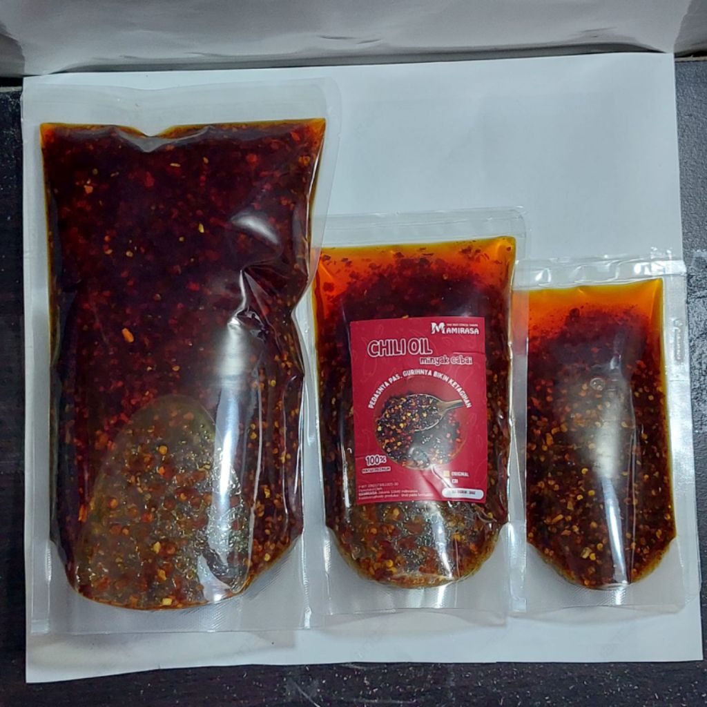 

Chili Oil Halal Minyak Cabe 150g by Mamirasa