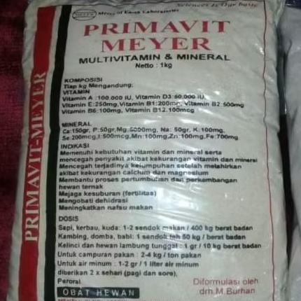 PRIMAVIT MEYER MULTIVITAMIN & MINERAL 1kg