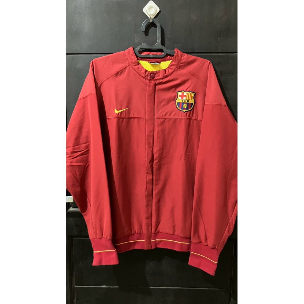 FC Barcelona Tracktop Jacket 2008/2009 Burgundy