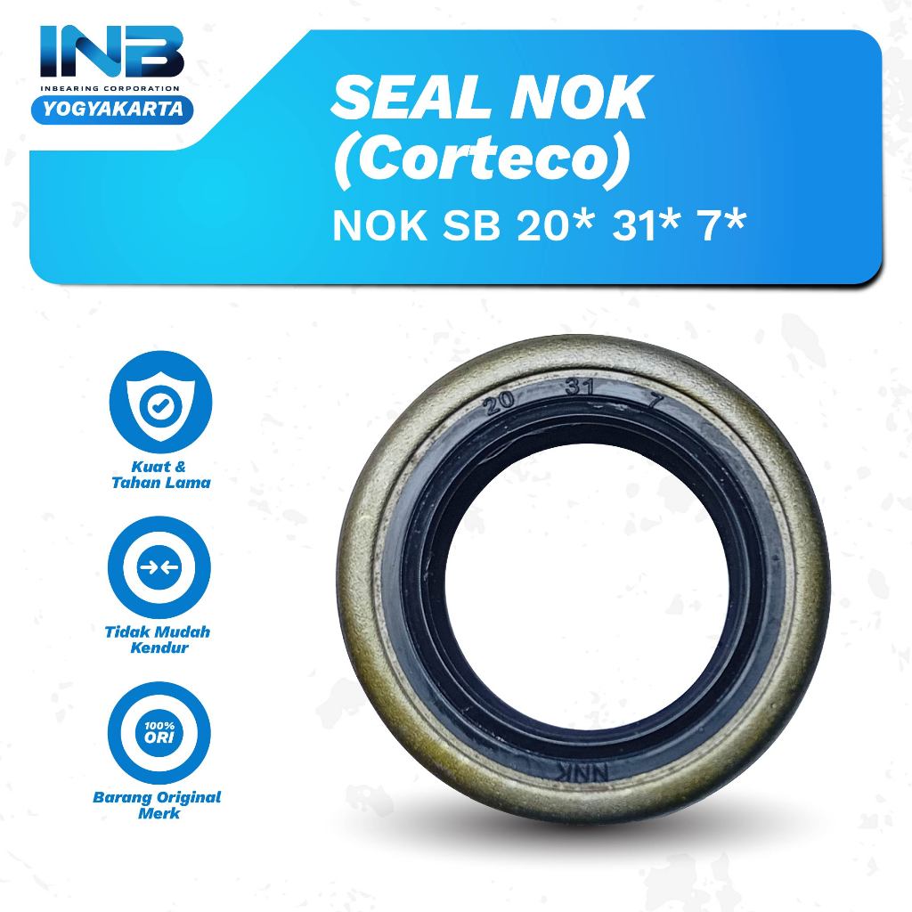 Seal SB 20 31 7 Nok Seal Bospom L300 Diesel Original Nok INB JOGJA