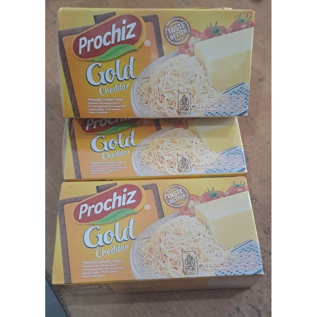 

Keju Prochiz Gold Cheddar 160 gram | Chesee Prochiz Gold Harga grosir Murah.