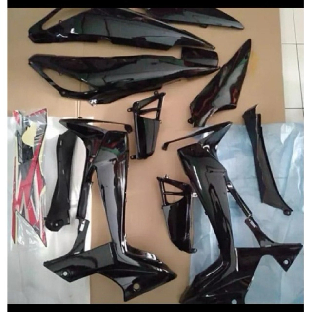 full set body halus Supra X 125 th 2008 +striping