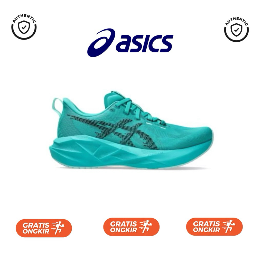 Sepatu Running Asc Nov4blast 5 Wave Teal/Black